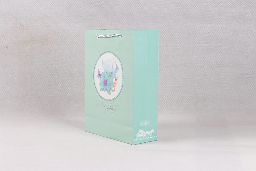 gerden大號精美化妝品銅版紙袋定制 gerden大號精美化妝品銅版紙袋定制