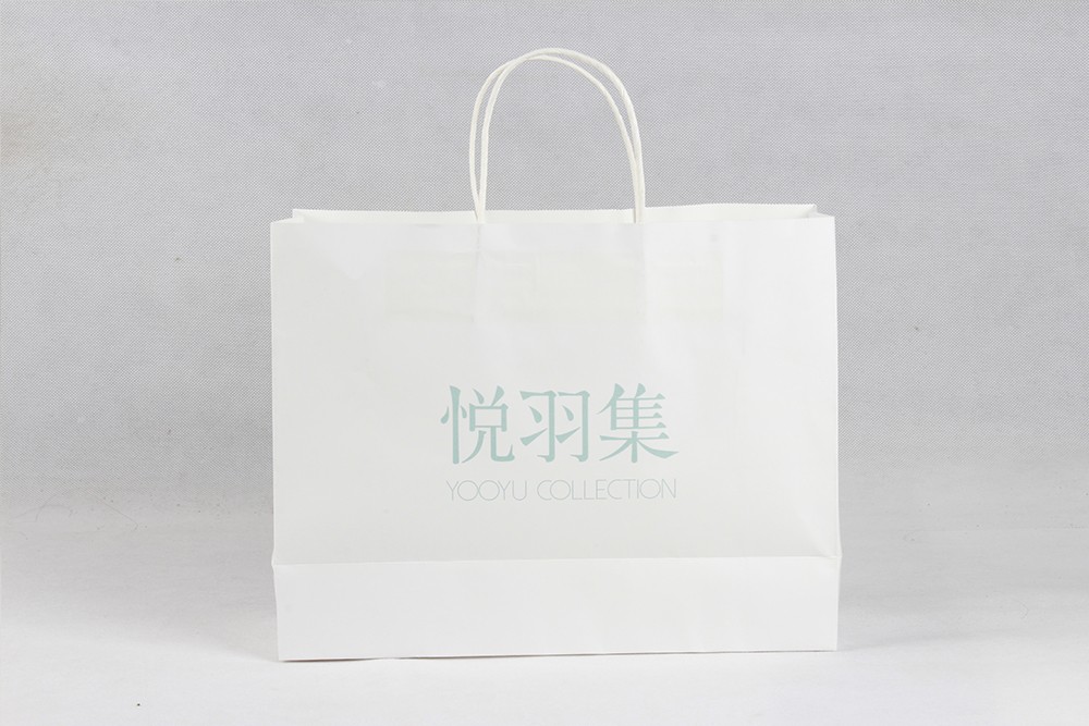 悅羽集簡(jiǎn)約購(gòu)物牛皮紙袋