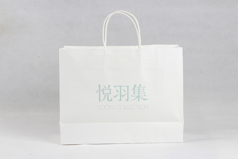 悅羽集簡(jiǎn)約購(gòu)物牛皮紙袋