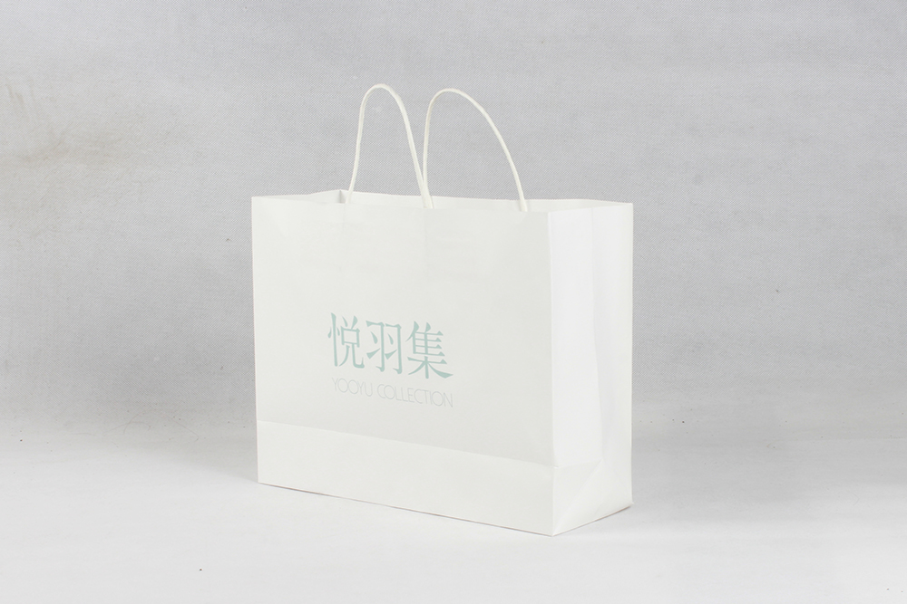 悅羽集簡(jiǎn)約購(gòu)物牛皮紙袋