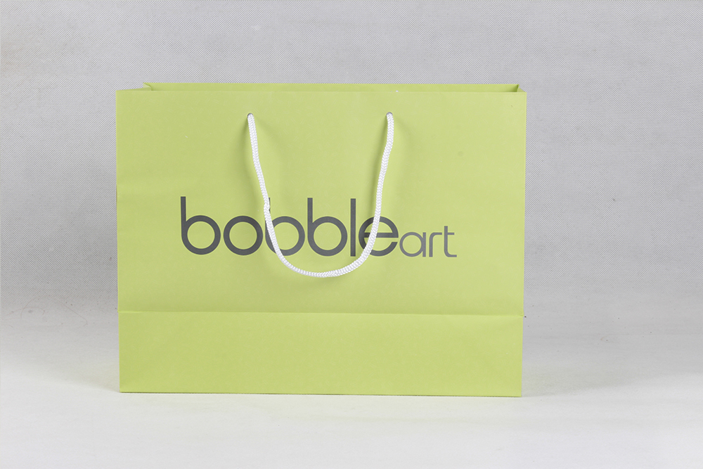 唯美藝術(shù)型白卡紙袋 BOBBLE ART 唯美藝術(shù)型白卡紙袋 BOBBLE ART