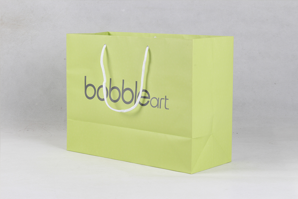 唯美藝術(shù)型白卡紙袋 BOBBLE ART 唯美藝術(shù)型白卡紙袋 BOBBLE ART