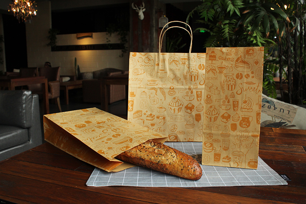 特色烘焙牛皮食品袋 特色烘焙牛皮食品袋