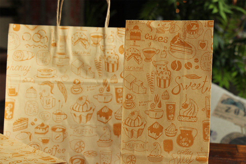 特色烘焙牛皮食品袋 特色烘焙牛皮食品袋