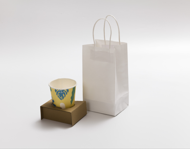 巧妙利用錯位，讓牛皮紙袋設計更對齊